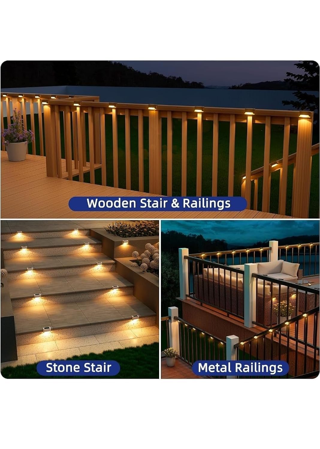 Solar Deck Lights Outdoor